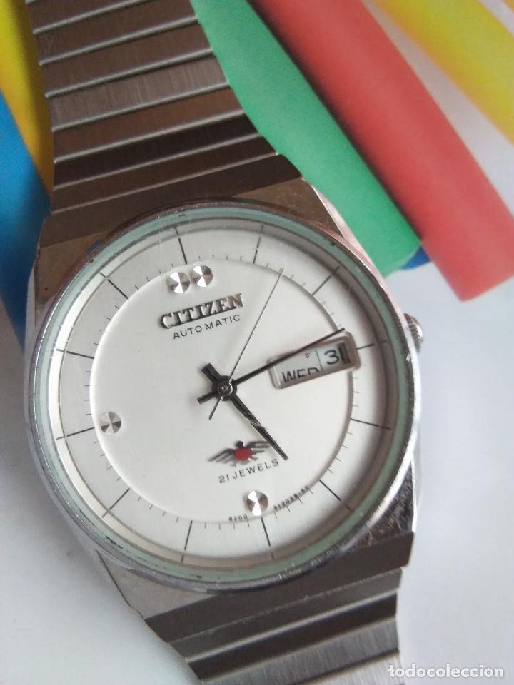 Vintage: RELOJ CITIZEN AUTOM&Aacute;TIC AGUILA ROJA - Foto 2
