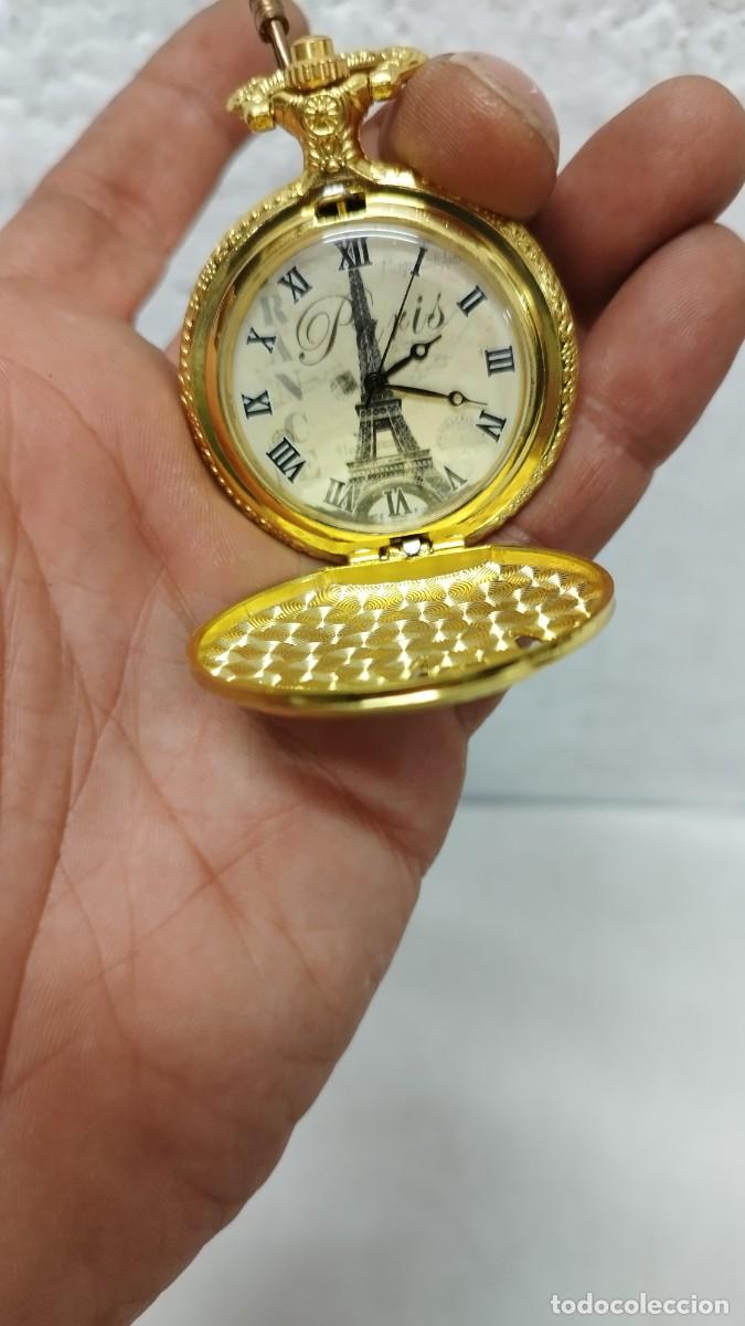 Vintage: Reloj de bolsillo de Par&iacute;s,sin probar. - Foto 3