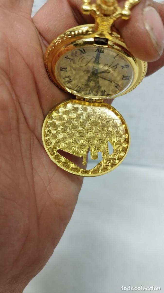 Vintage: Reloj de bolsillo de Par&iacute;s,sin probar. - Foto 4