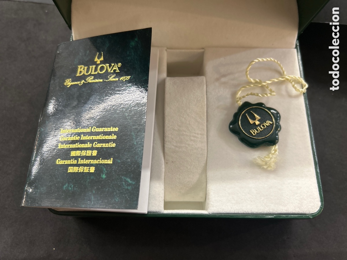 Vintage: Caja para reloj Bulova - Foto 2