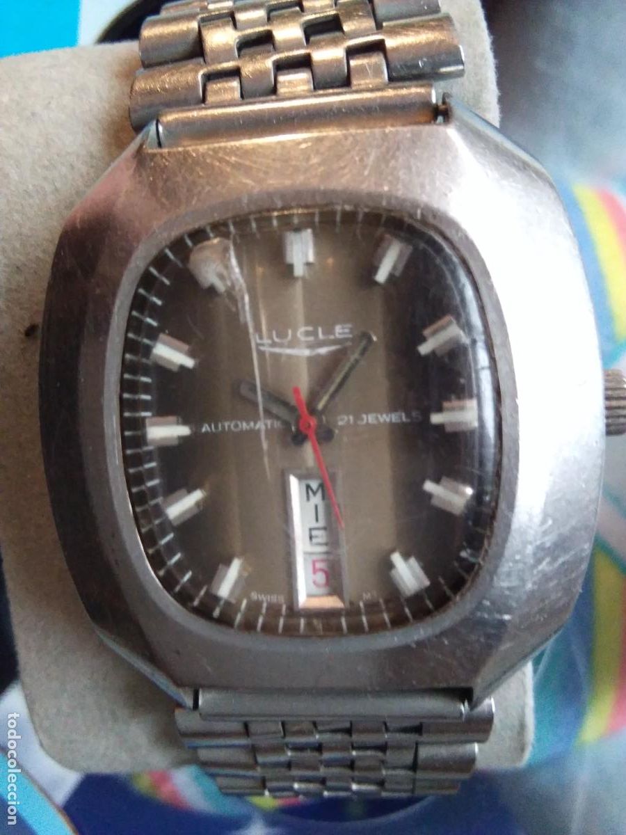 Vintage: RELOJ LUCLE AUTOMATICO - Foto 3