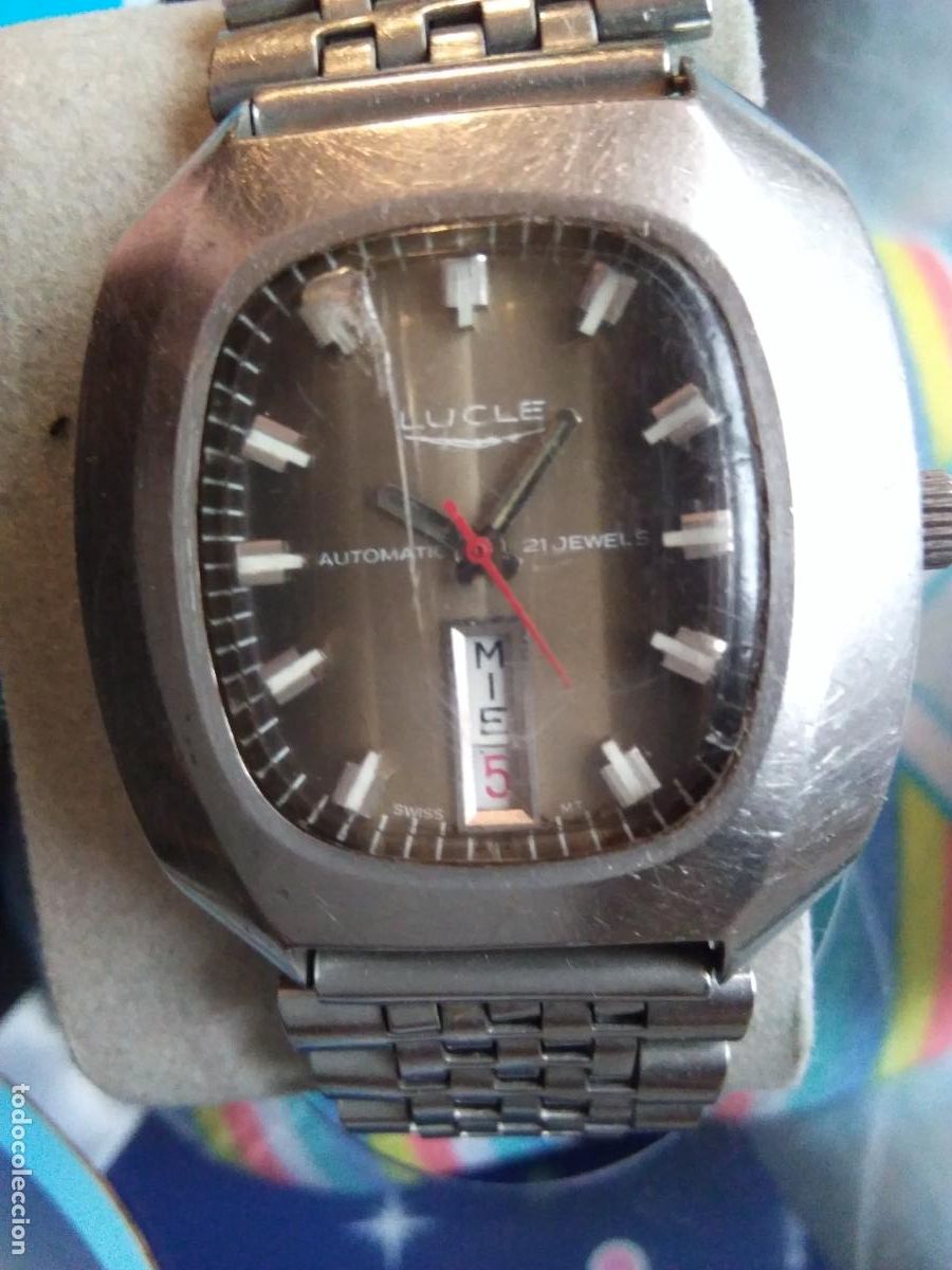 Vintage: RELOJ LUCLE AUTOMATICO - Foto 6
