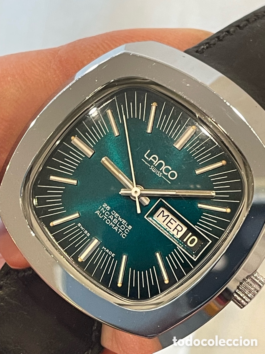 Vintage: Reloj Lanco NOS 70s - Foto 6