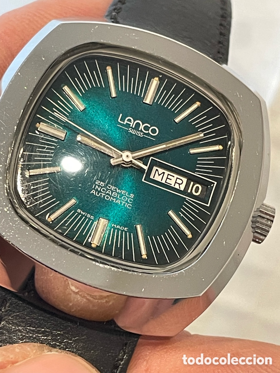Vintage: Reloj Lanco NOS 70s - Foto 7