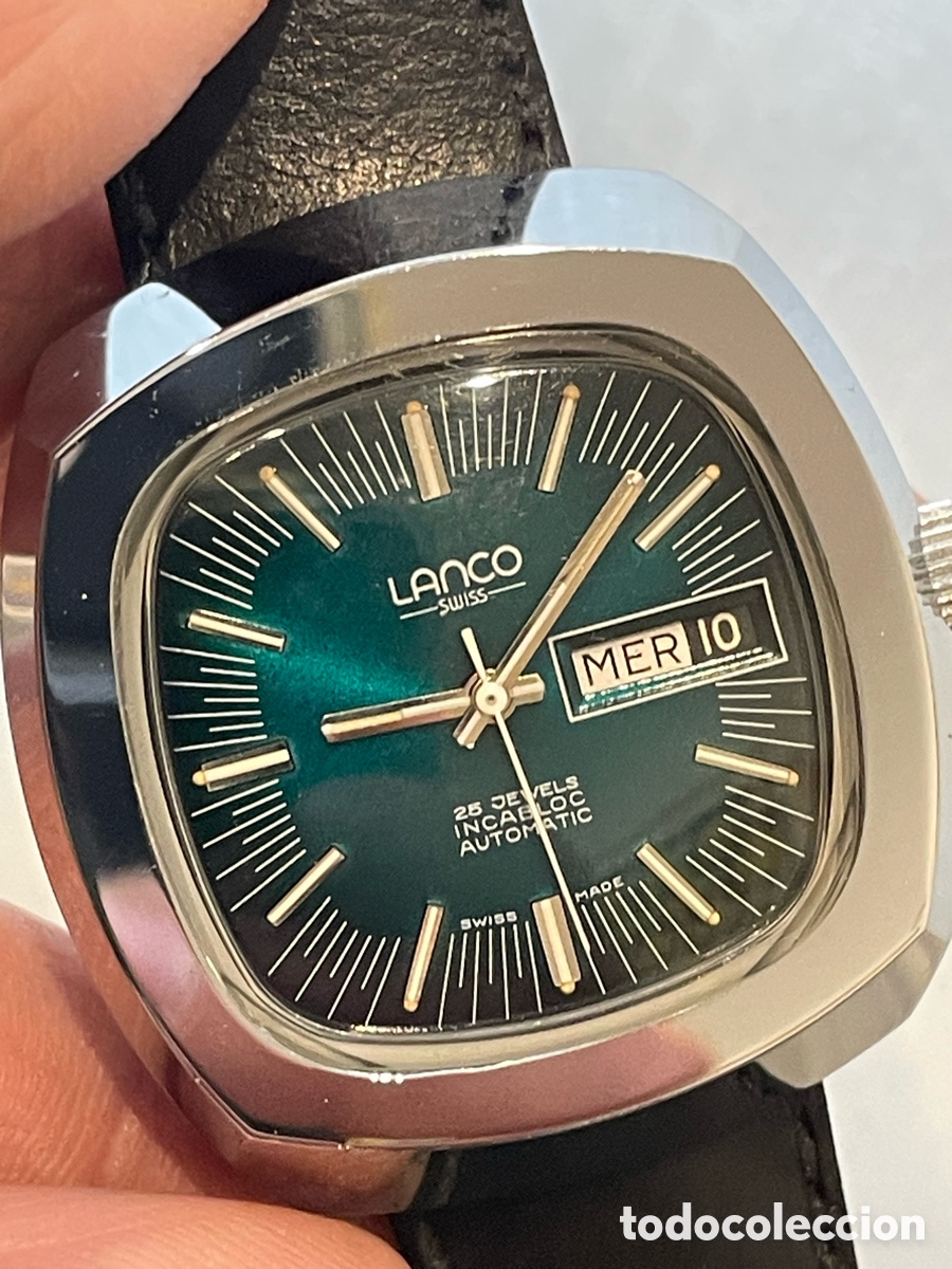 Vintage: Reloj Lanco NOS 70s - Foto 8