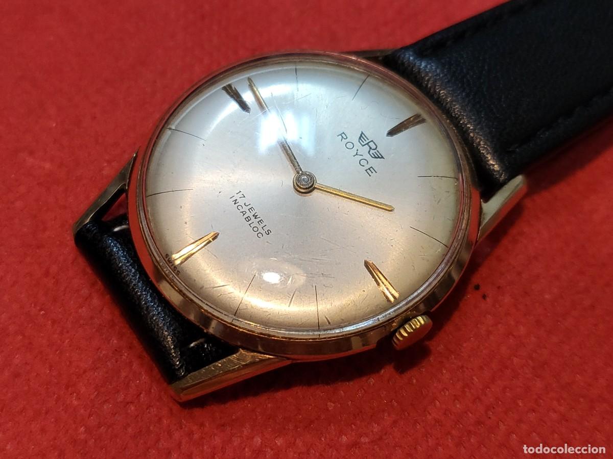 Vintage: RELOJ ROYCE CARGA MANUAL, EXTRAPLANO - Foto 2