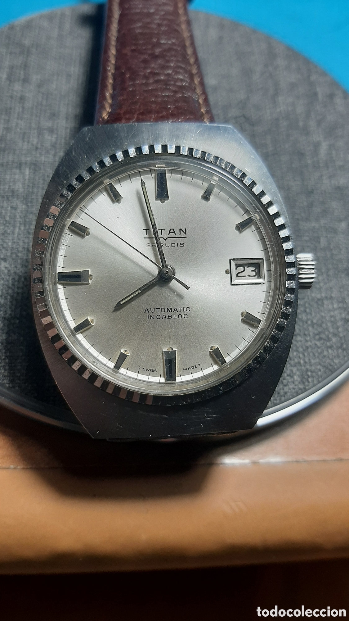 Vintage: Reloj Titan caballero - Foto 2