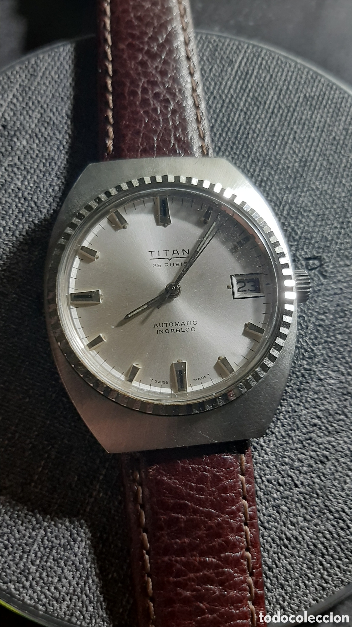 Vintage: Reloj Titan caballero - Foto 8