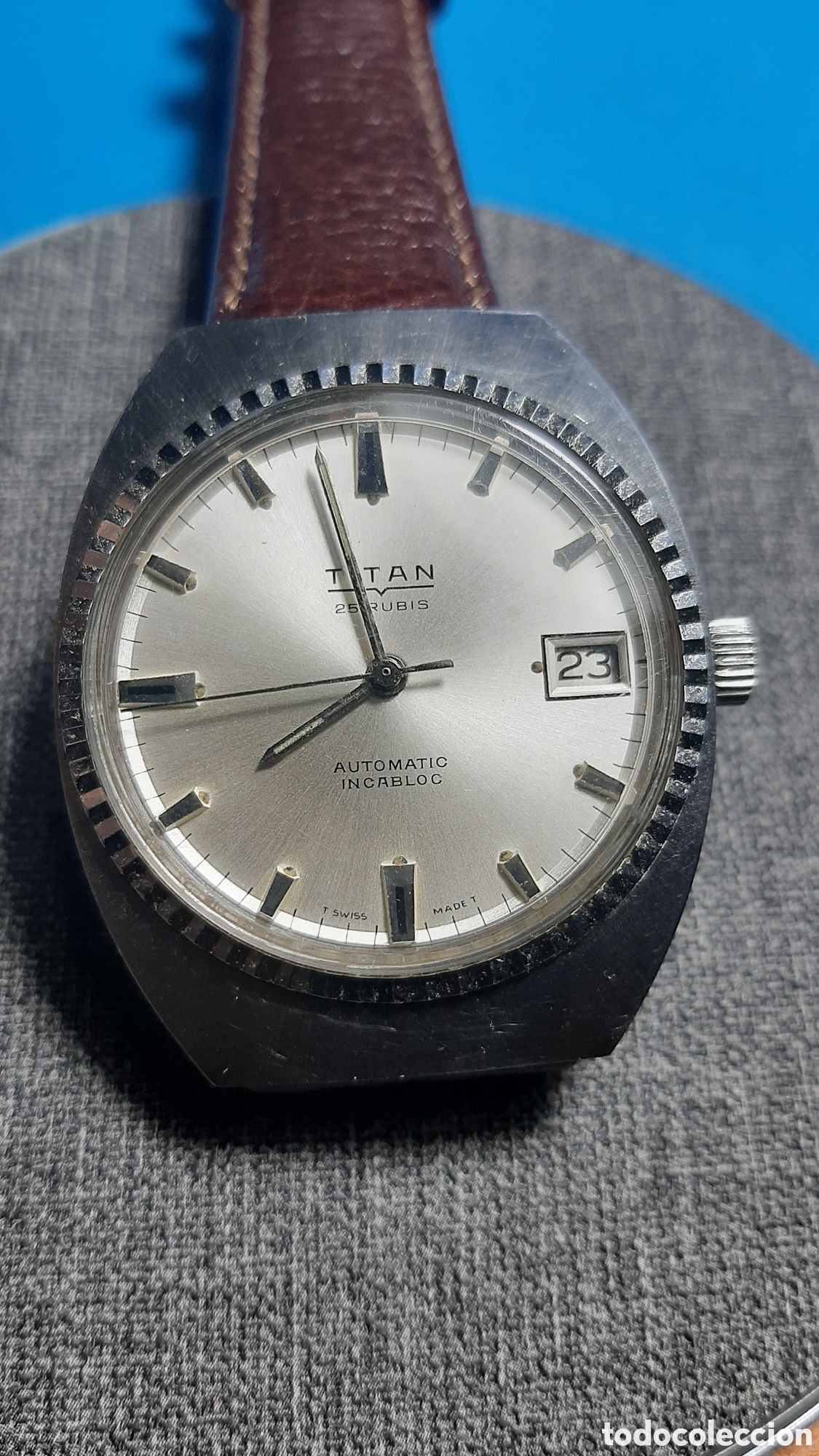 Vintage: Reloj Titan caballero - Foto 1