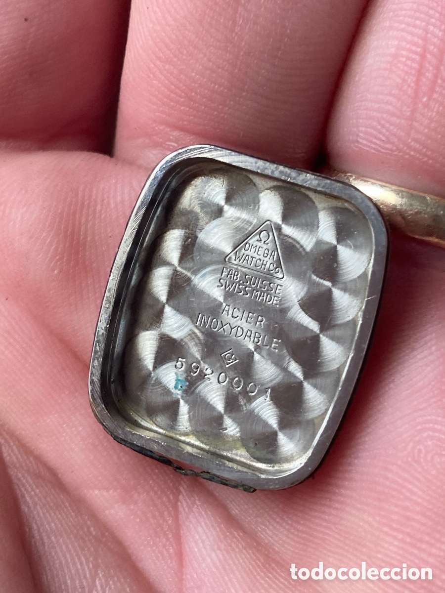 Vintage: Reloj omega de ville - Foto 5