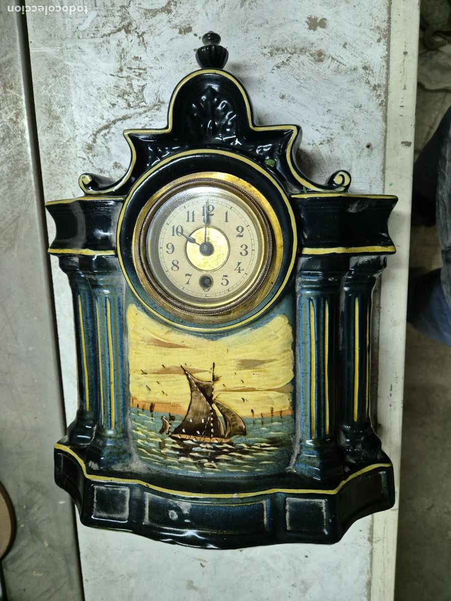 Vintage: Reloj cer&aacute;mico - Foto 1