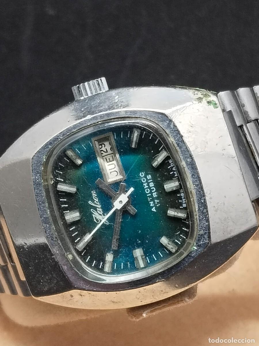 Vintage: Reloj Halcon cuerda manual - Foto 2