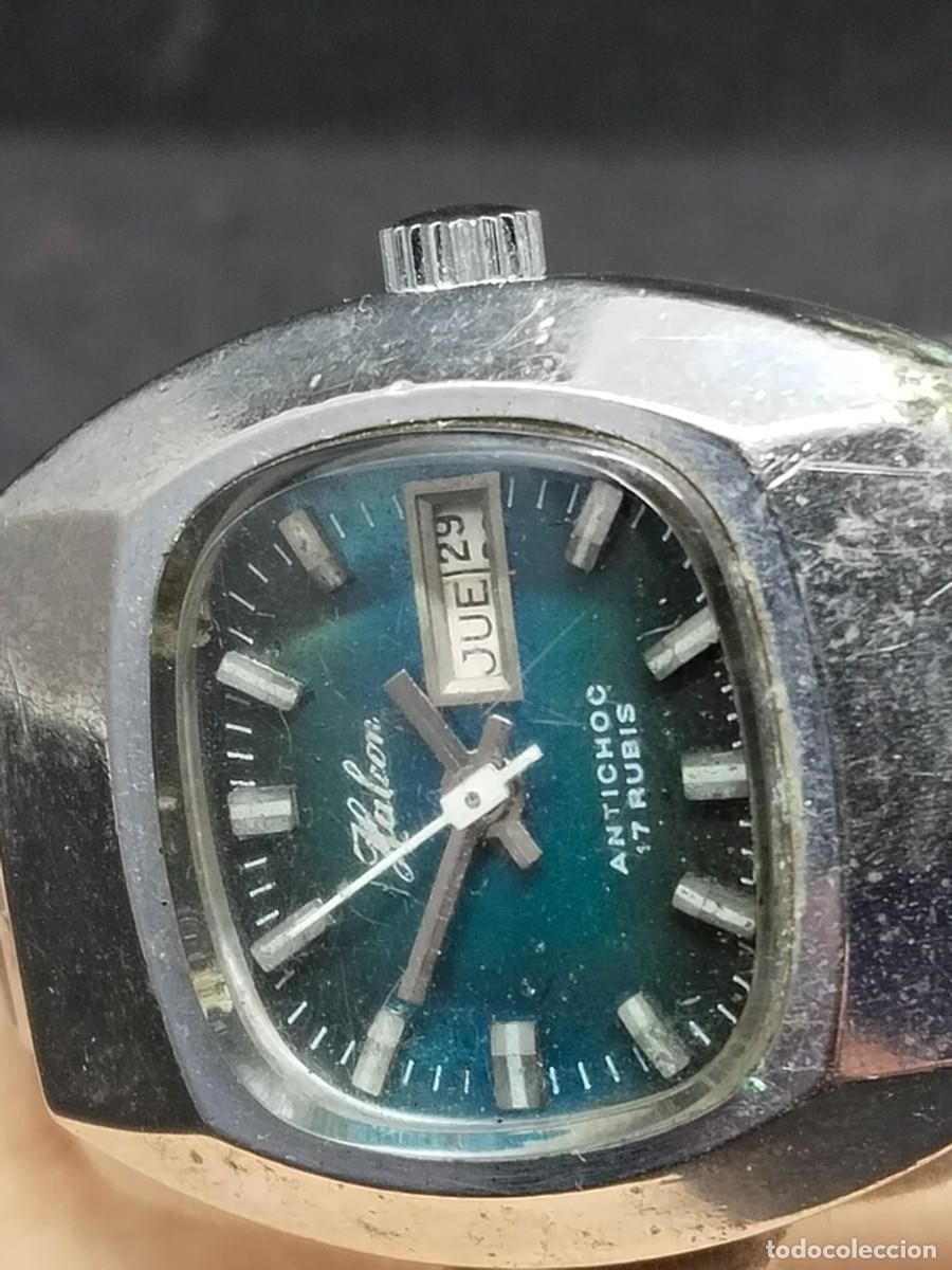 Vintage: Reloj Halcon cuerda manual - Foto 3