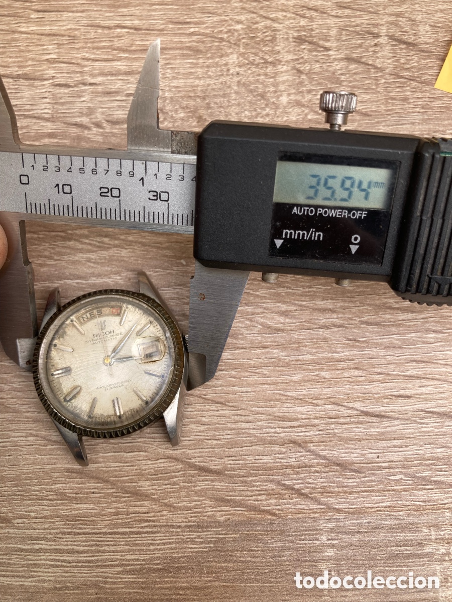 Vintage: Reloj ricoch day date autom&aacute;tico - Foto 3
