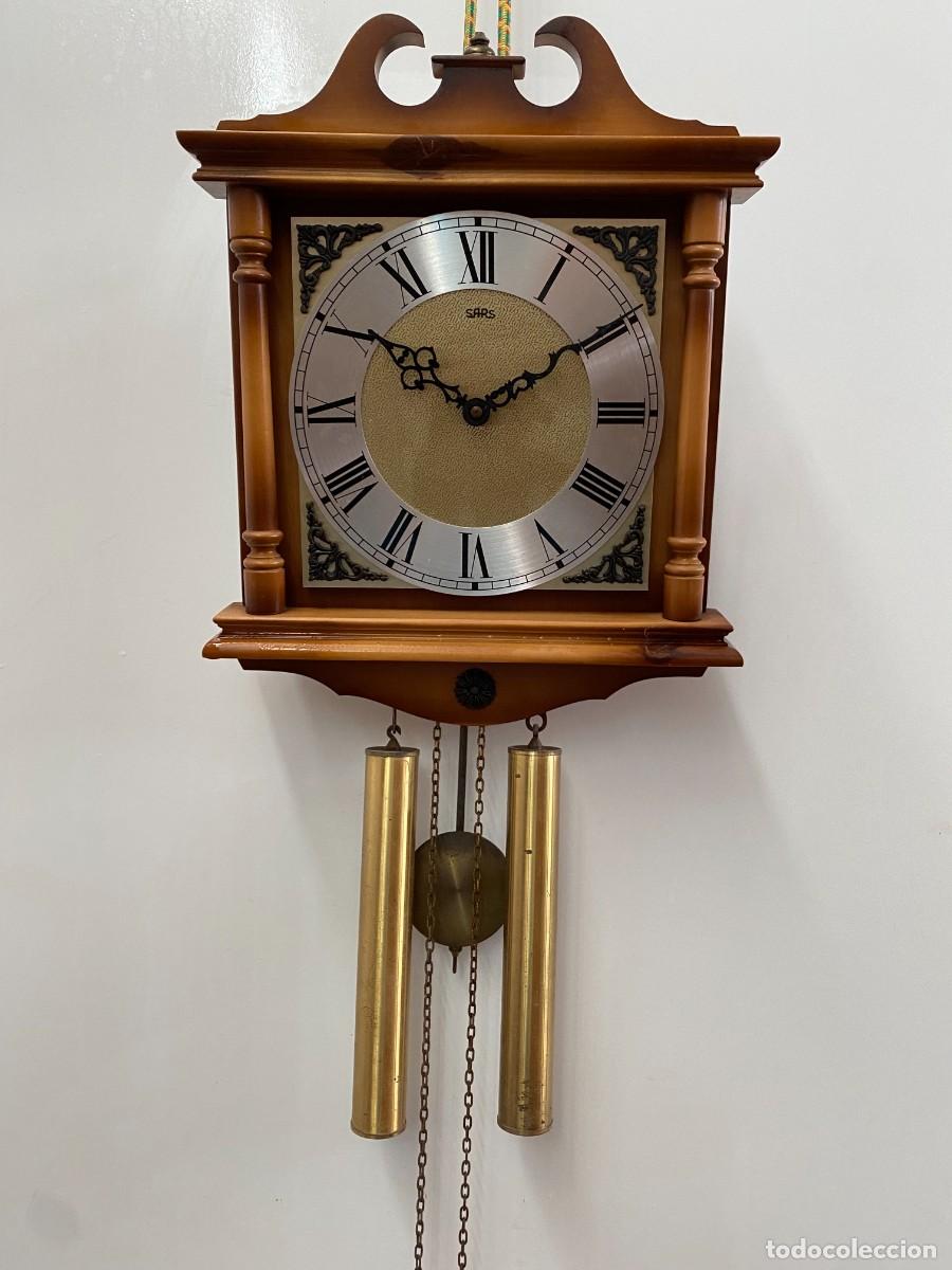 Vintage: RELOJ DE PARED ANTIGUO MARCA SARS - Foto 2