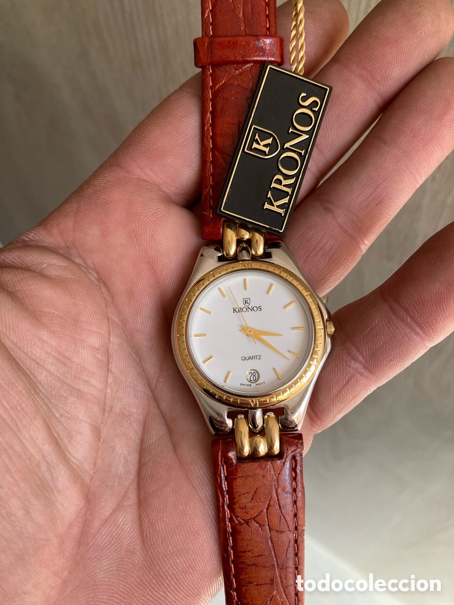 Vintage: Reloj kronos suizo a estrena - Foto 2