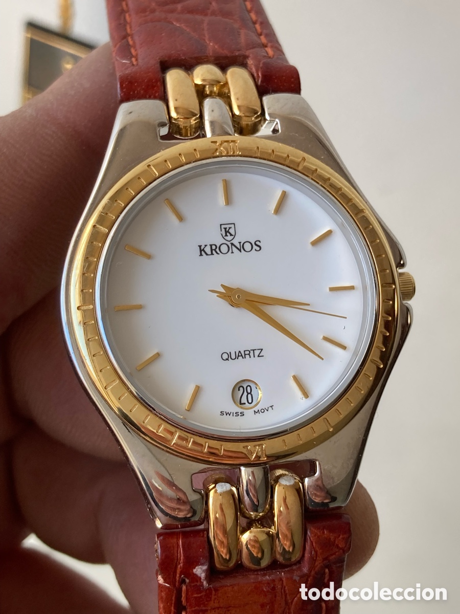 Vintage: Reloj kronos suizo a estrena - Foto 3