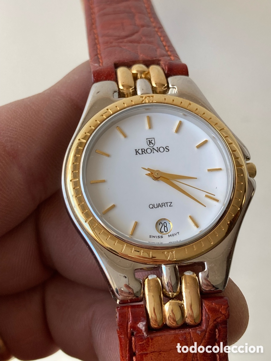 Vintage: Reloj kronos suizo a estrena - Foto 5