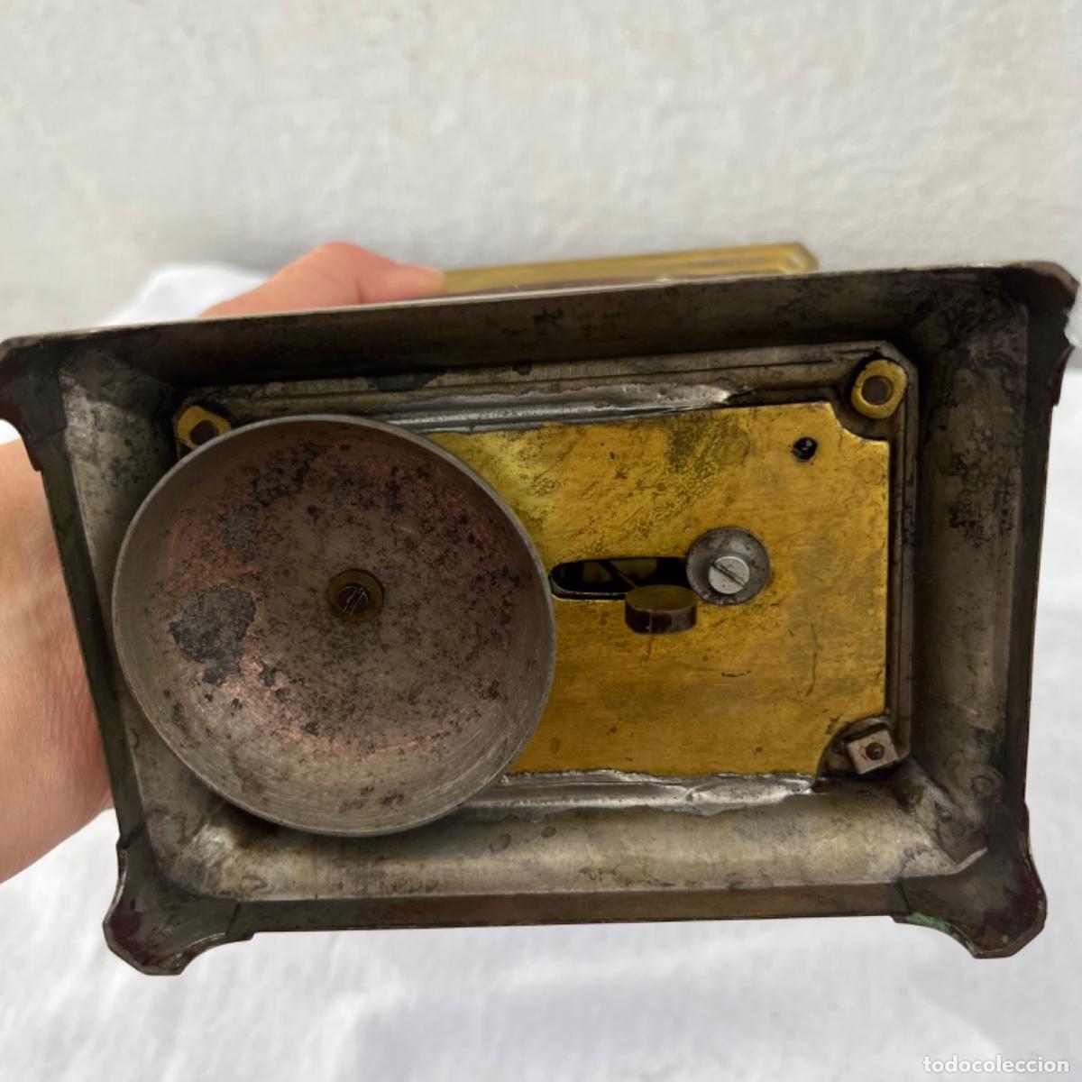 Vintage: Reloj de mesa tipo carruaje - Foto 4