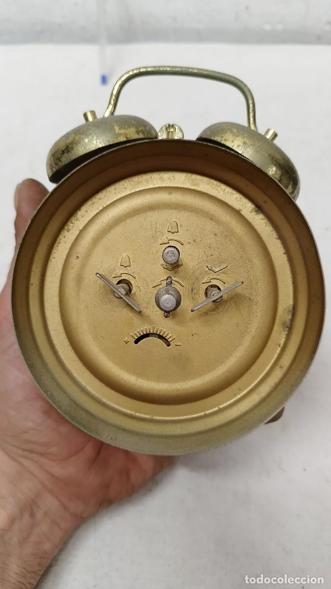 Vintage: Antiguo reloj despertador Micro - Foto 7