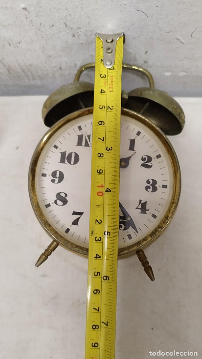 Vintage: Antiguo reloj despertador Micro - Foto 8