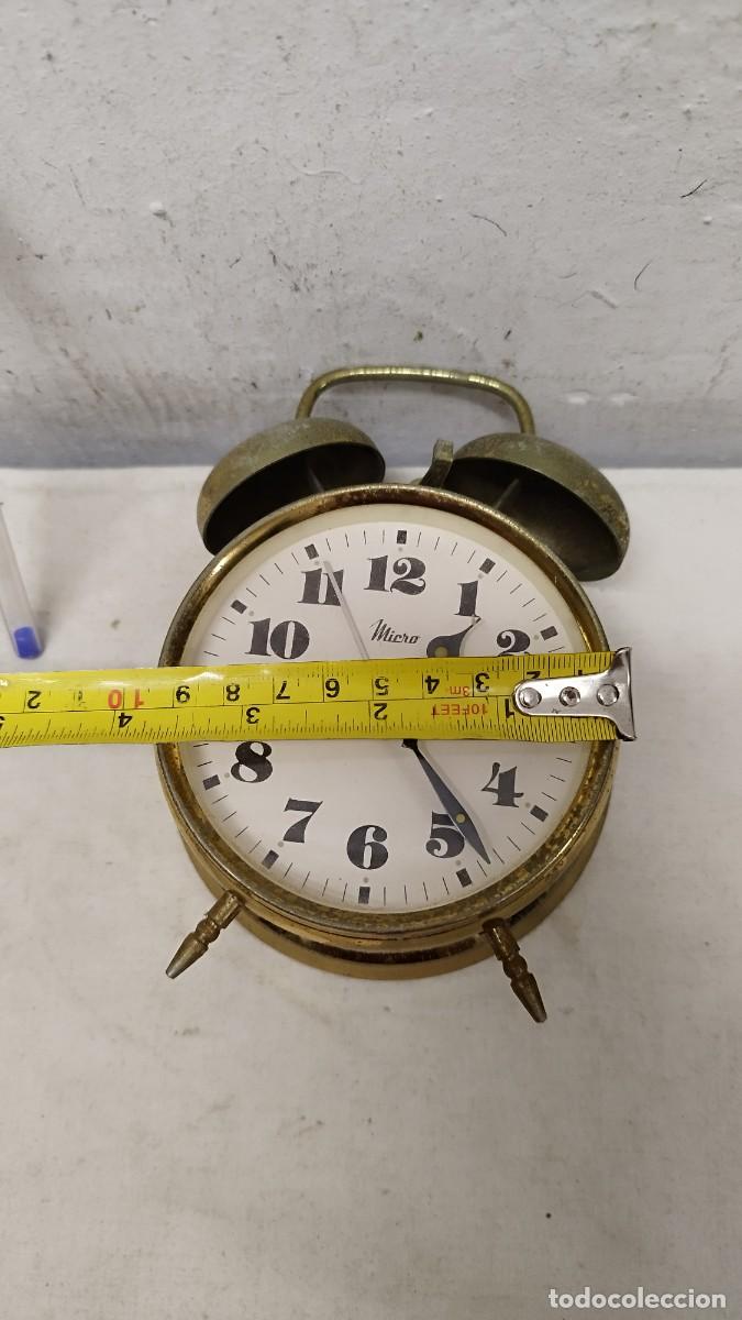Vintage: Antiguo reloj despertador Micro - Foto 9
