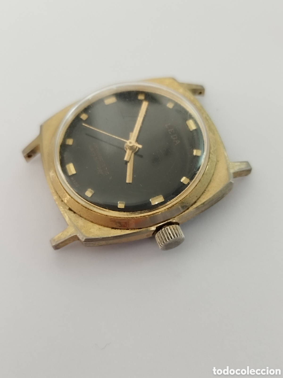 Vintage: Reloj de cuerda Leda , funcionando - Foto 2