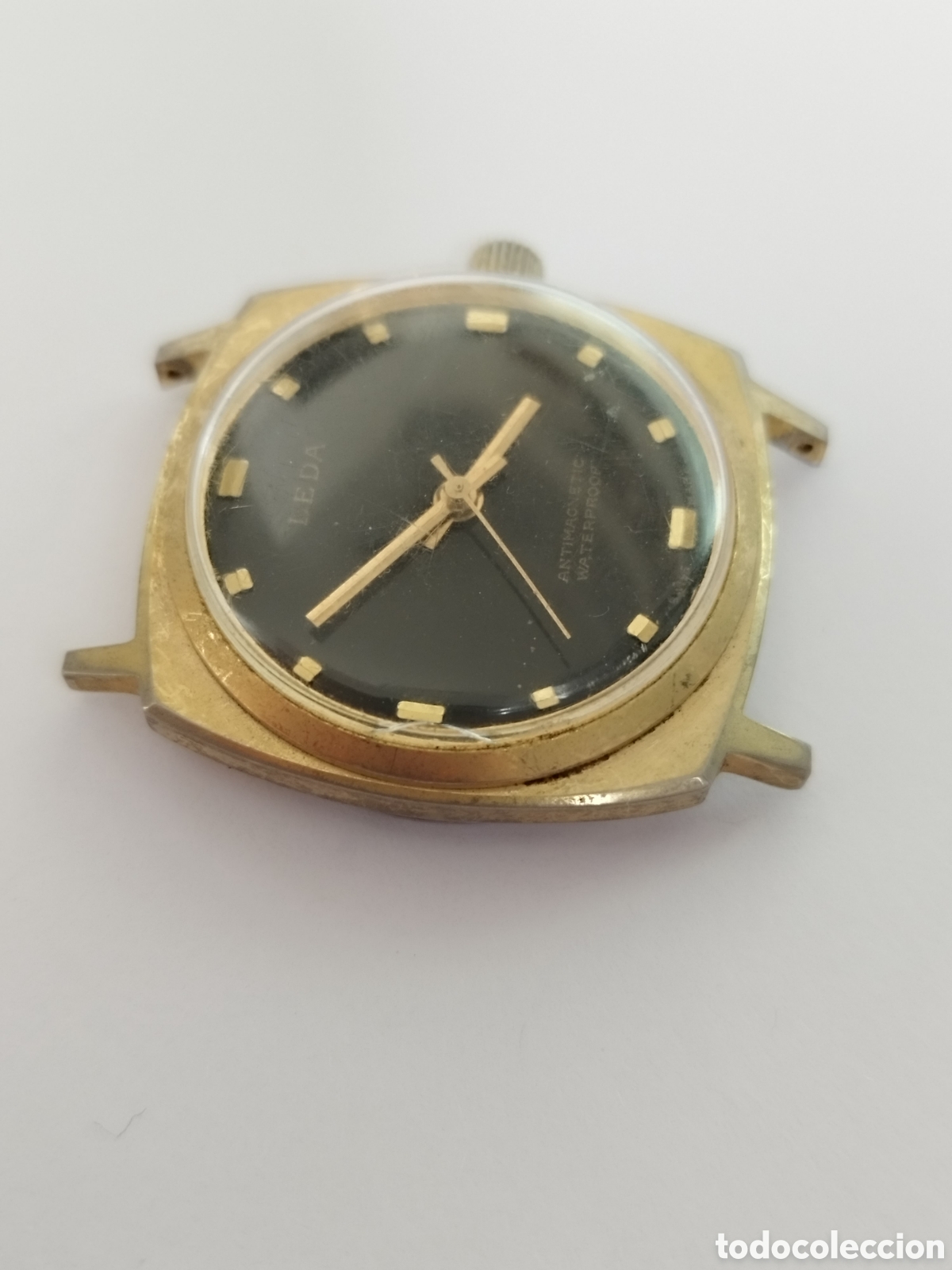 Vintage: Reloj de cuerda Leda , funcionando - Foto 3