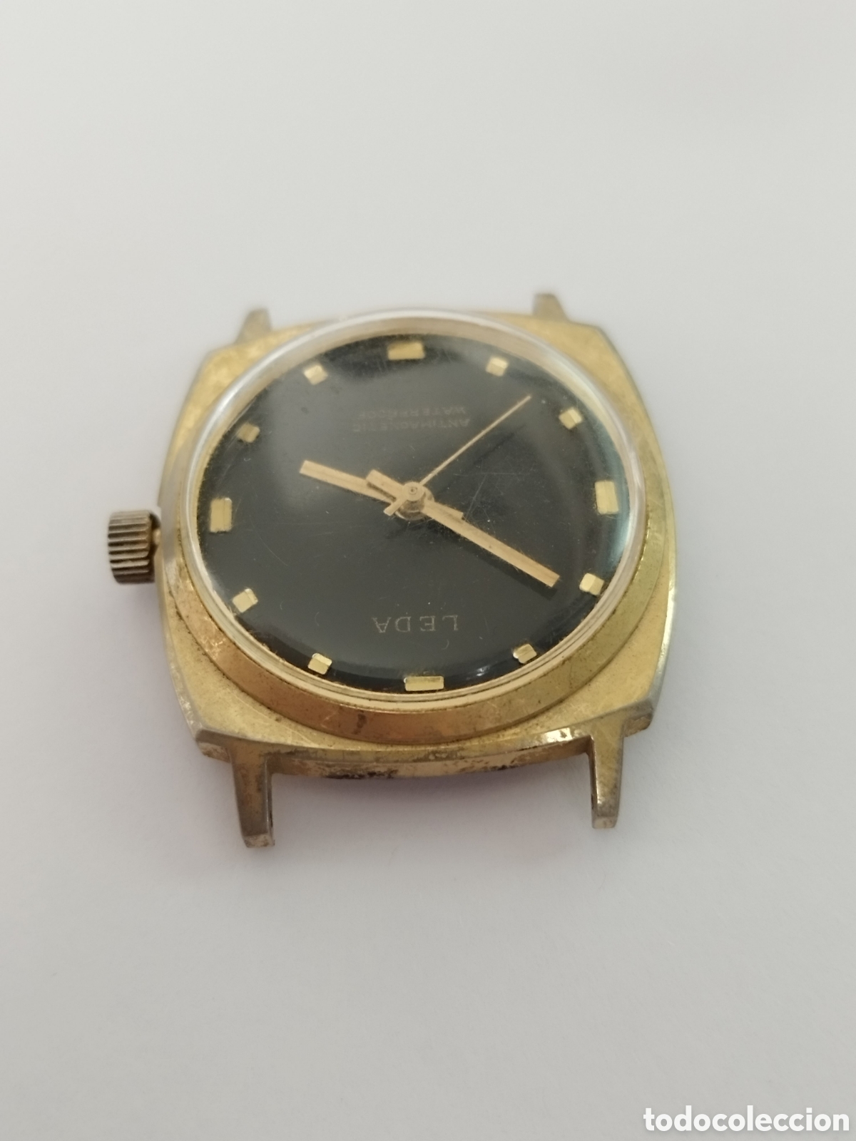 Vintage: Reloj de cuerda Leda , funcionando - Foto 4