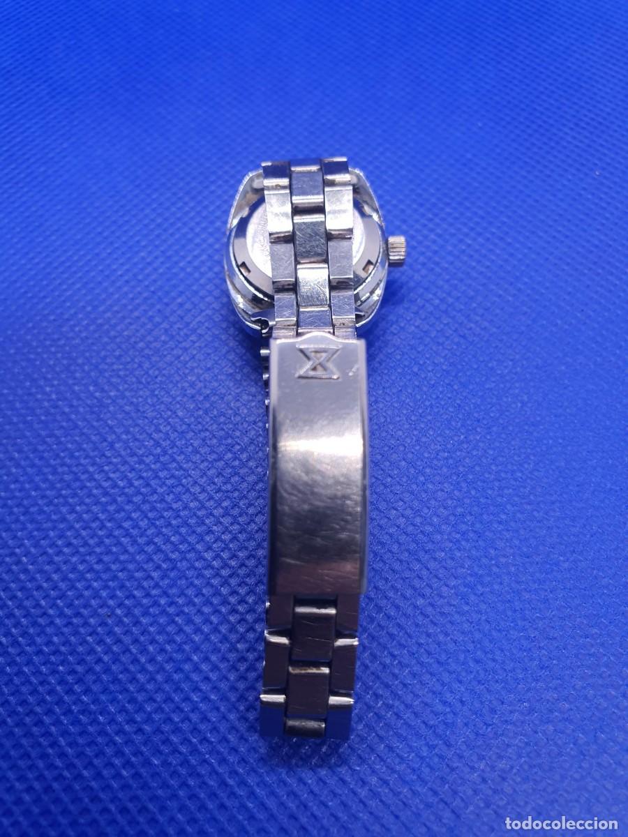 Vintage: ANTIGUO RELOJ DE SE&Ntilde;ORA EDOX. AUTOM&Aacute;TICO. - Foto 5