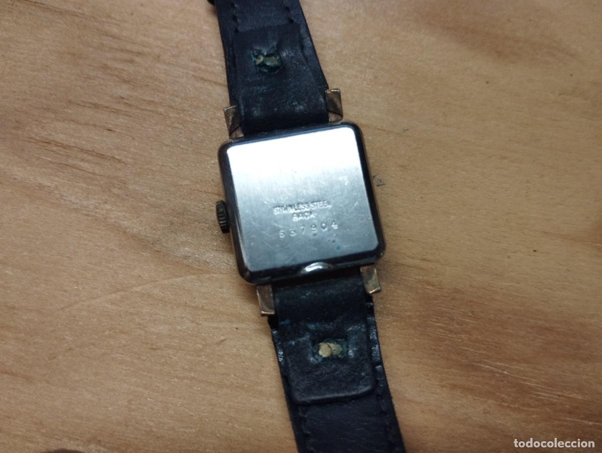 Vintage: TECHNOS ANTIMAGNETIC EN CAJA, FUNCIONA. - Foto 3