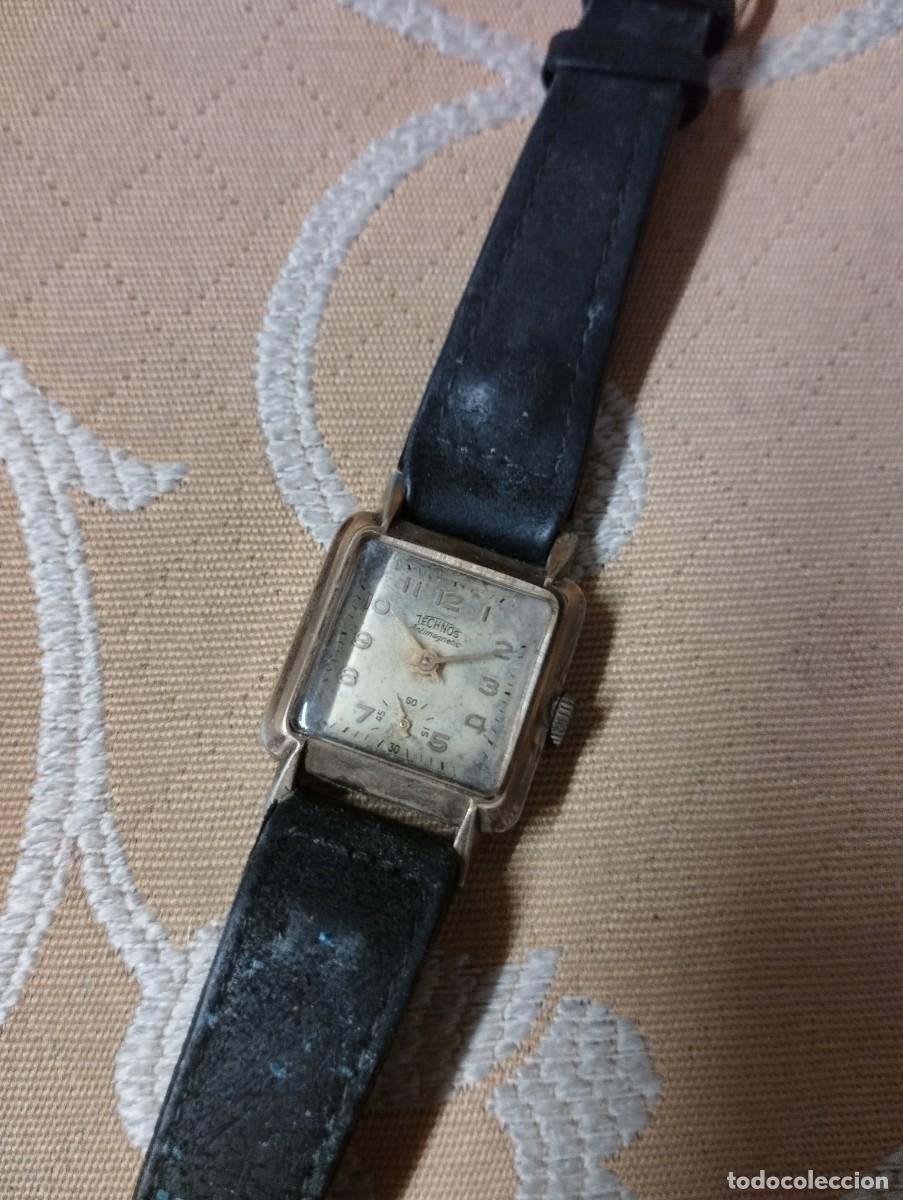 Vintage: TECHNOS ANTIMAGNETIC EN CAJA, FUNCIONA. - Foto 7