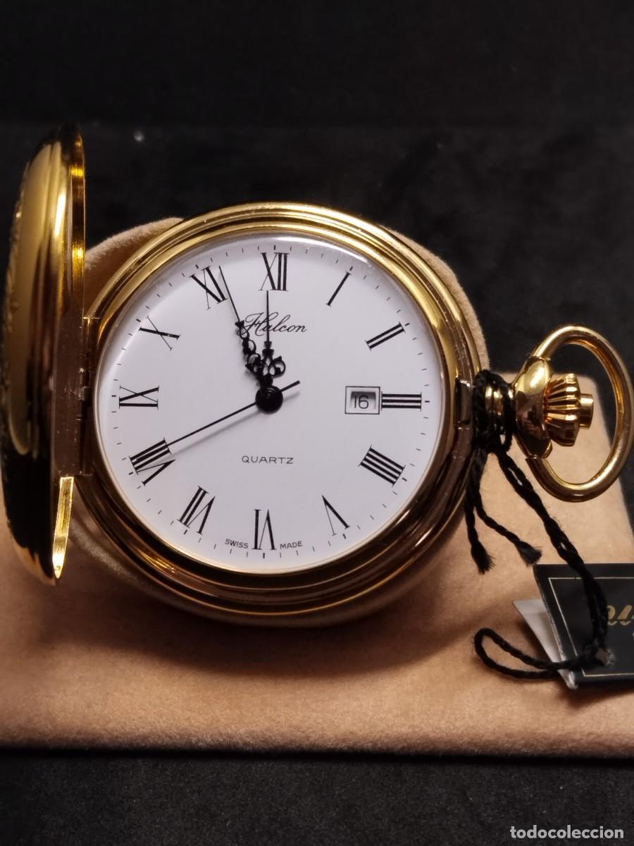Vintage: Reloj de bolsillo Halcon - Foto 2