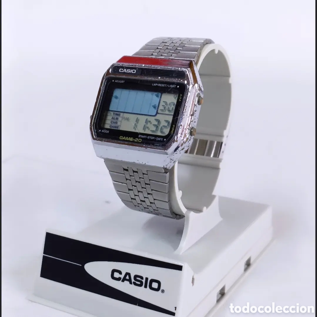 Vintage: Reloj Casio GM-20 Game Watch Module 165 - Foto 4
