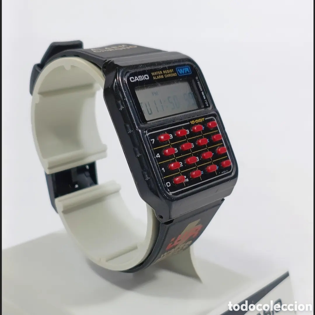 Vintage: Reloj Casio CA-62 Rara Variante Roja Module 481 - Foto 2