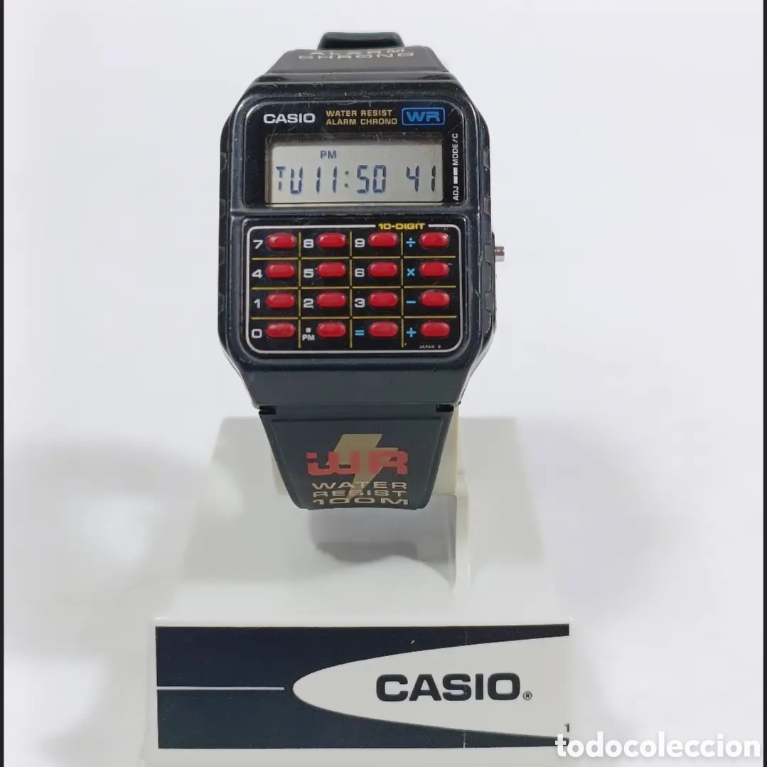 Vintage: Reloj Casio CA-62 Rara Variante Roja Module 481 - Foto 3