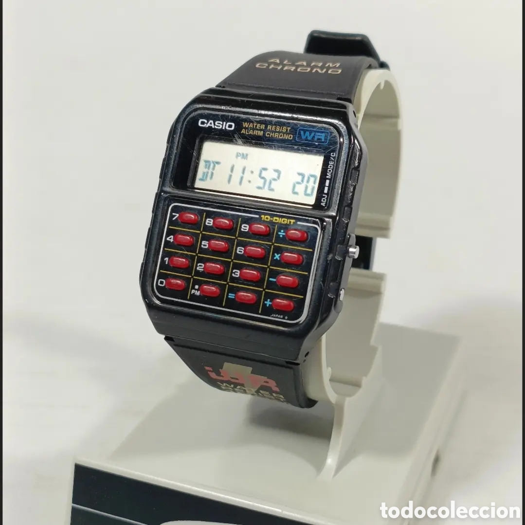 Vintage: Reloj Casio CA-62 Rara Variante Roja Module 481 - Foto 7