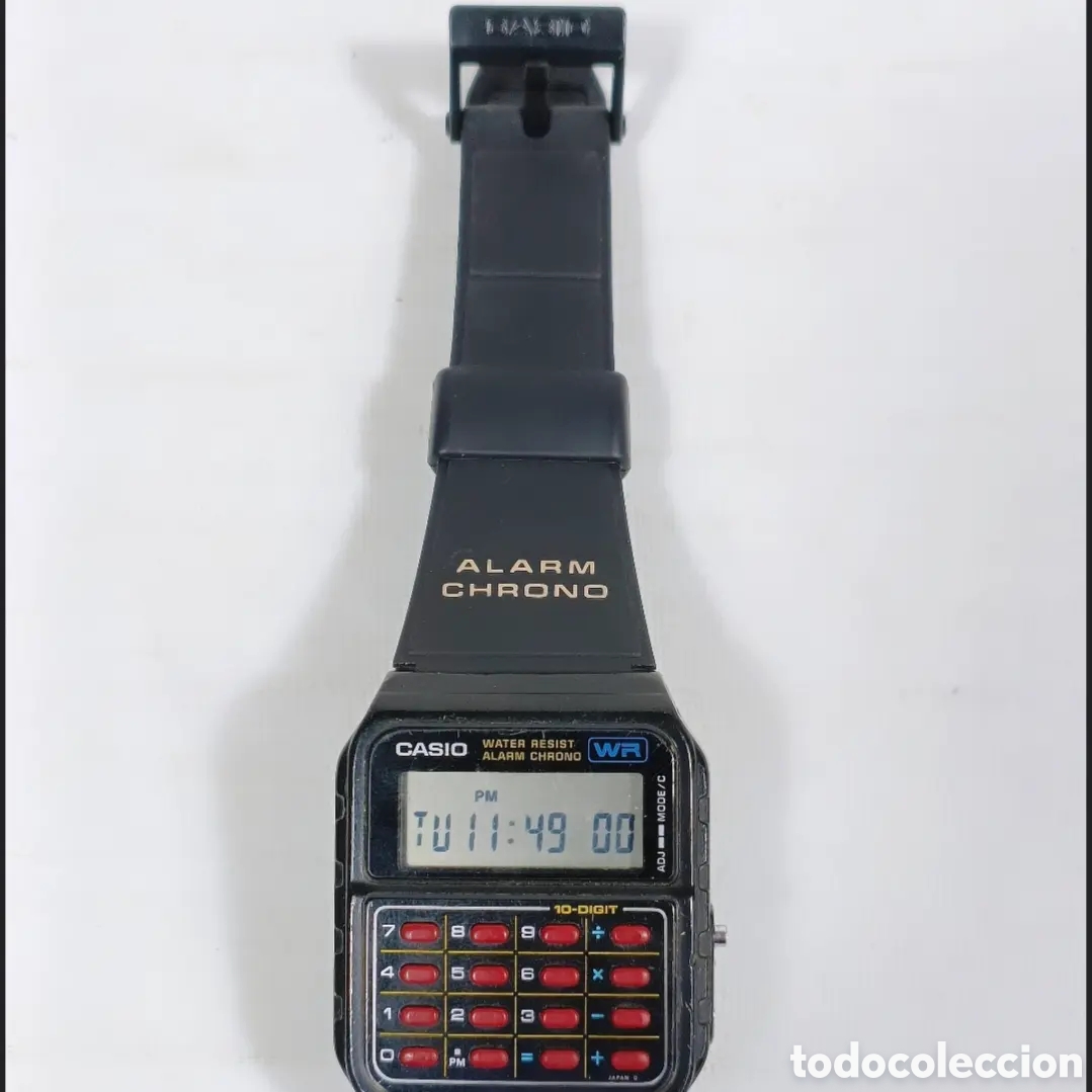 Vintage: Reloj Casio CA-62 Rara Variante Roja Module 481 - Foto 8