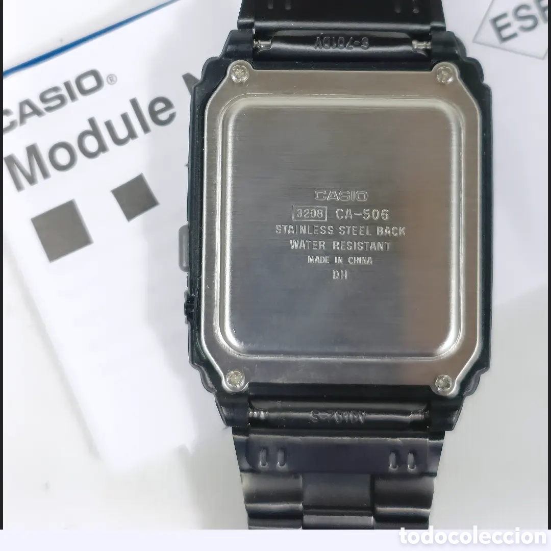Vintage: Casio CA-506 Calculator Watch Module 3208 - Foto 3
