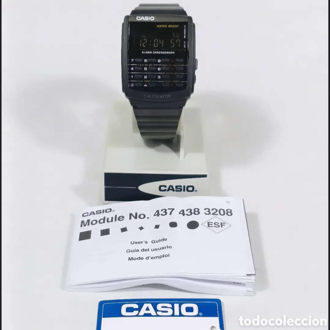 Vintage: Casio CA-506 Calculator Watch Module 3208 - Foto 4
