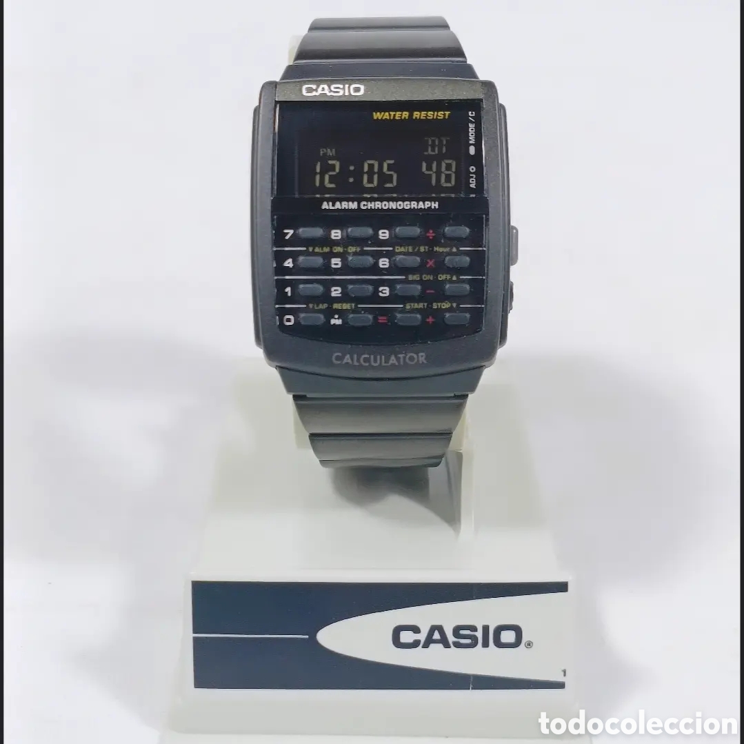 Vintage: Casio CA-506 Calculator Watch Module 3208 - Foto 8