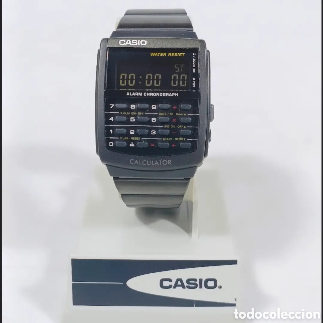 Vintage: Casio CA-506 Calculator Watch Module 3208 - Foto 9