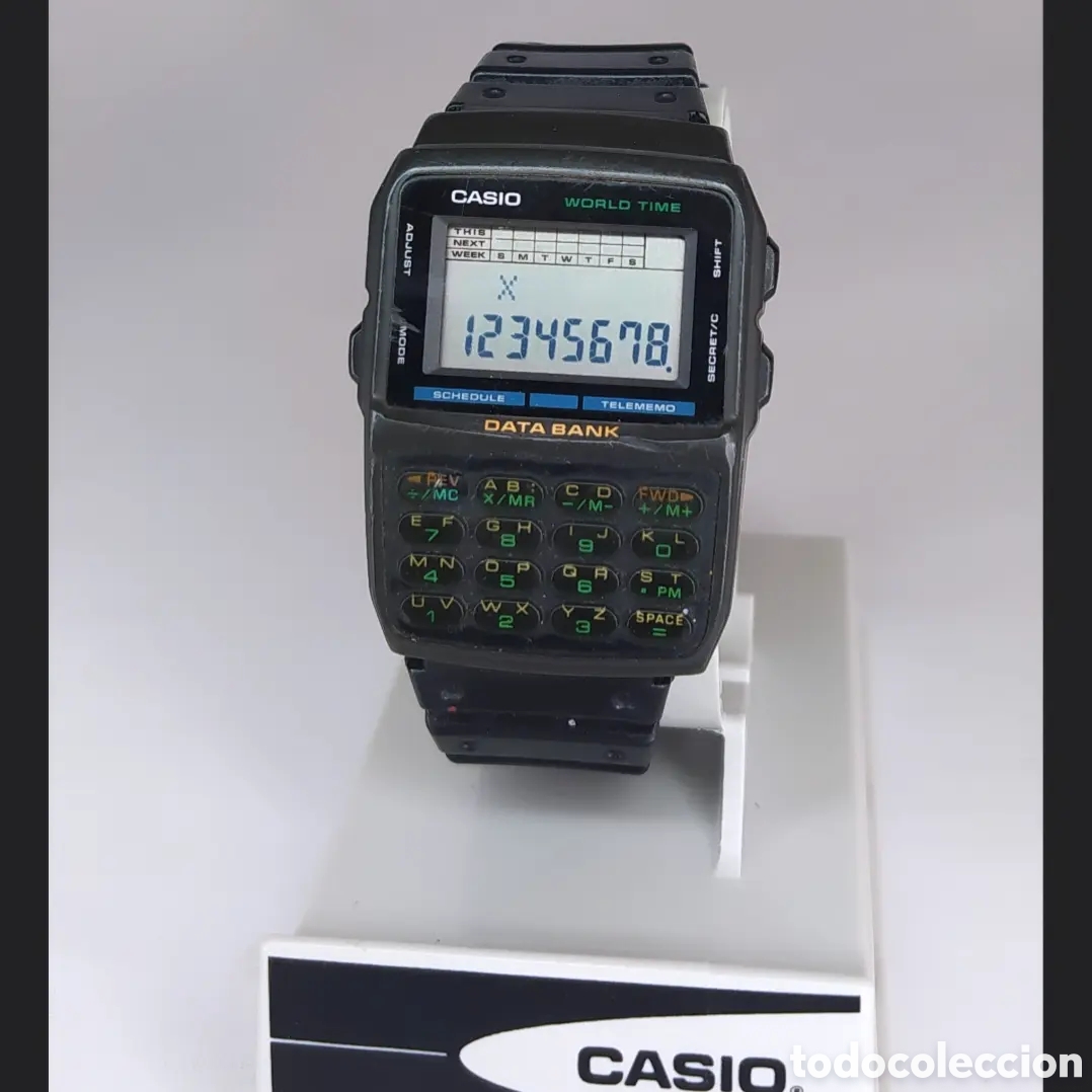 Vintage: Casio DBX-103 Calculator Watch Module 642 - Foto 3