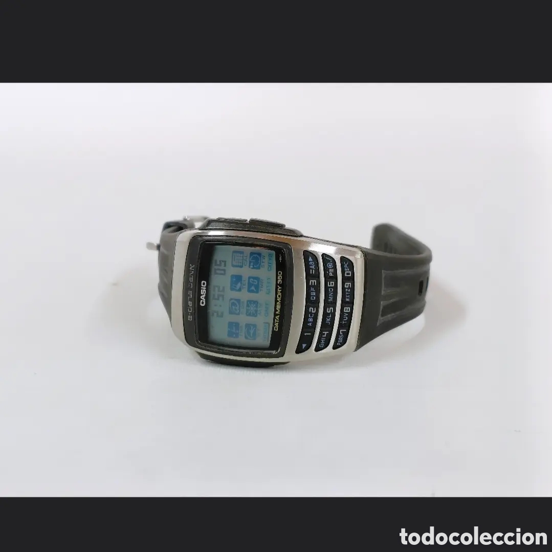 Vintage: Casio EDB-610 Calculator Watch Module 2550 E Data Bank - Foto 3