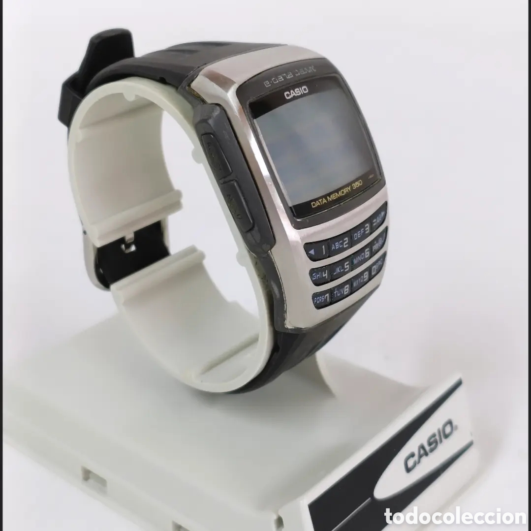 Vintage: Casio EDB-610 Calculator Watch Module 2550 E Data Bank - Foto 5