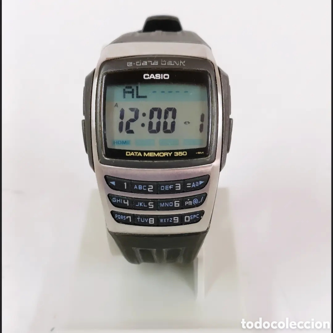 Vintage: Casio EDB-610 Calculator Watch Module 2550 E Data Bank - Foto 7