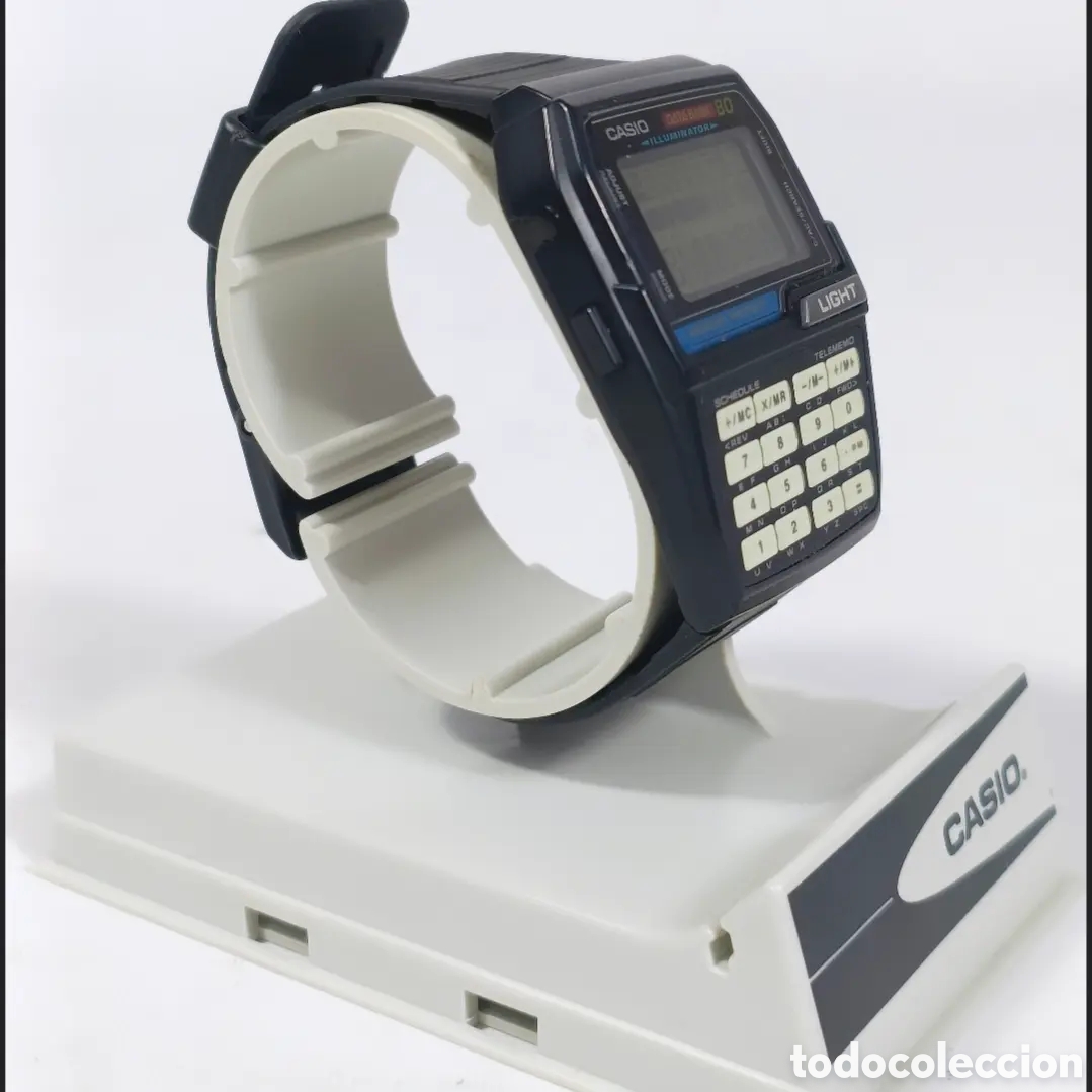 Vintage: Casio DBC-80 Calculator Watch Module 1486 - Foto 5