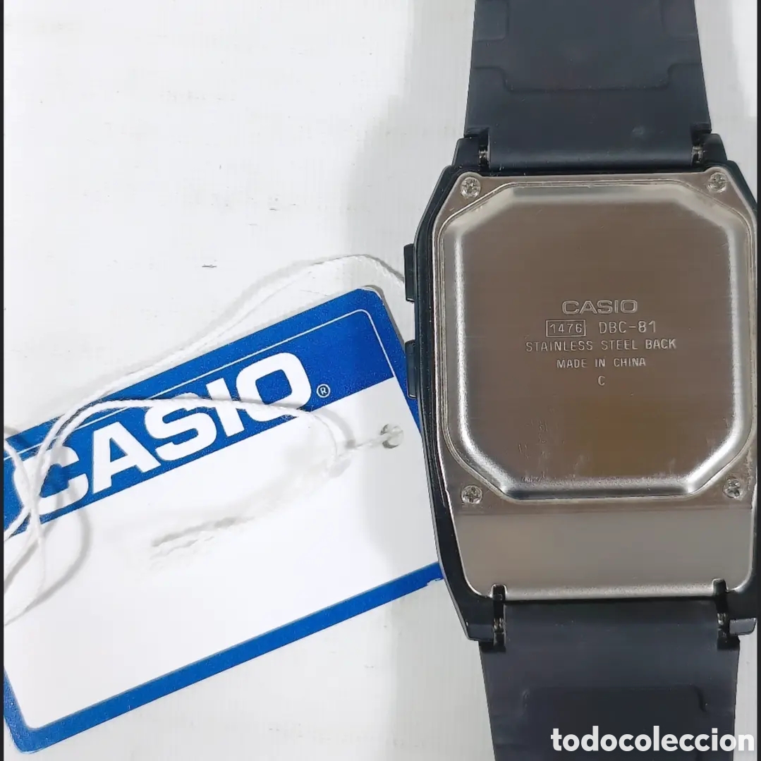 Vintage: Casio DBC-80 Calculator Watch Module 1486 - Foto 9