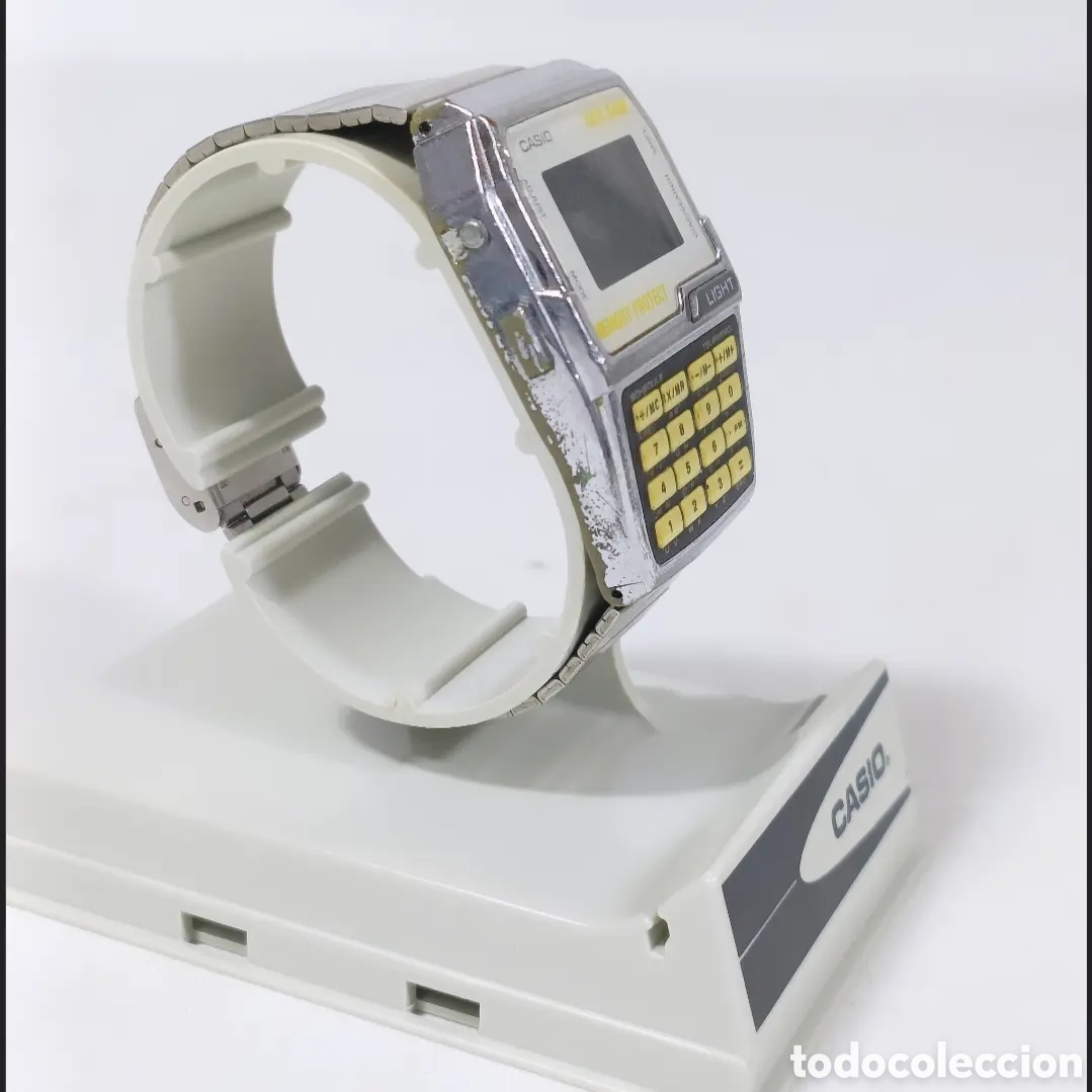 Vintage: Casio DBC-1500 Calculator Watch Module 1477 - Foto 5