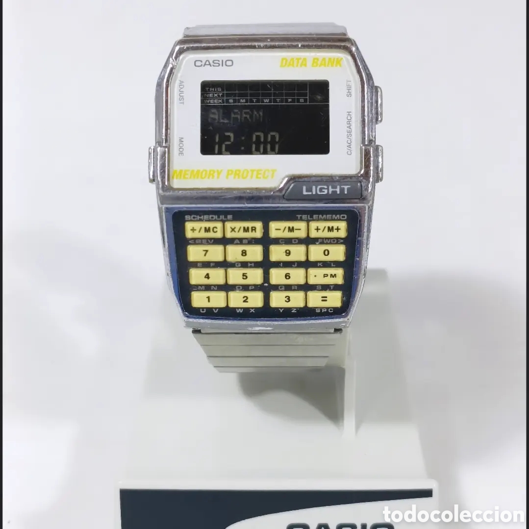 Vintage: Casio DBC-1500 Calculator Watch Module 1477 - Foto 6